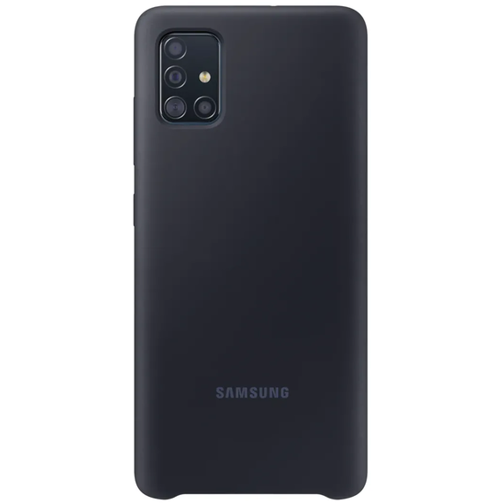 Аксессуар для смартфона Samsung Silicone Cover Black (EF-PA515TBEGRU) for Samsung A515 Galaxy A51