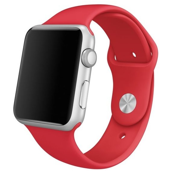 Аксессуар для Watch Fashion Sports Band Set (3 in 1) Red for Apple Watch 42/44/45/49mm