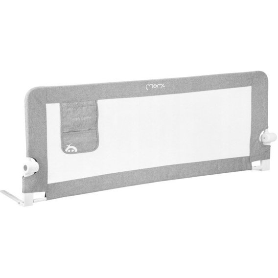 Защитный барьер для кровати MoMi Lexi XL цвет - light gray (AKCE00020)