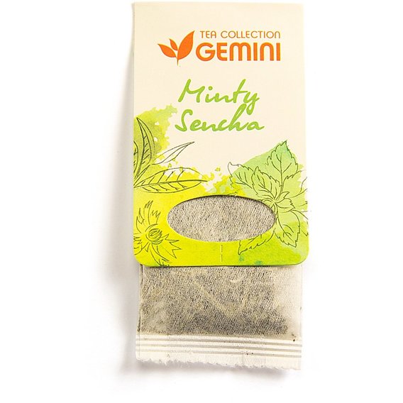 Чай Gemini зеленый Tea Collection Minty Sencha 15 шт (4820156430232)