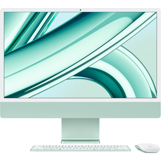 Компьютер Apple iMac M3 24" 256GB 10GPU Green (MQRN3) 2023
