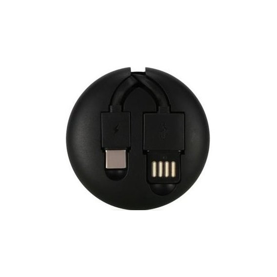 Кабель Remax USB Cable to USB-C Roller 1m Black (RC-099A-BLACK)