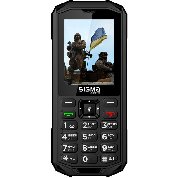 Мобильный телефон Sigma mobile X-treme PA68 Black (UA UCRF)