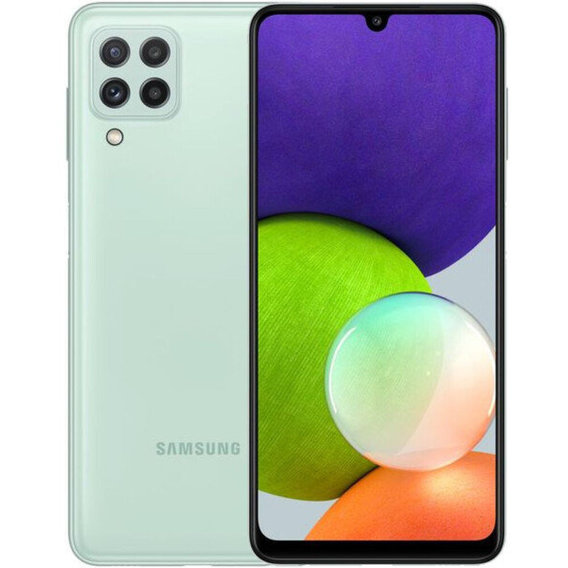 Смартфон Samsung Galaxy A22 4/128Gb Light Green A225F (UA UCRF)