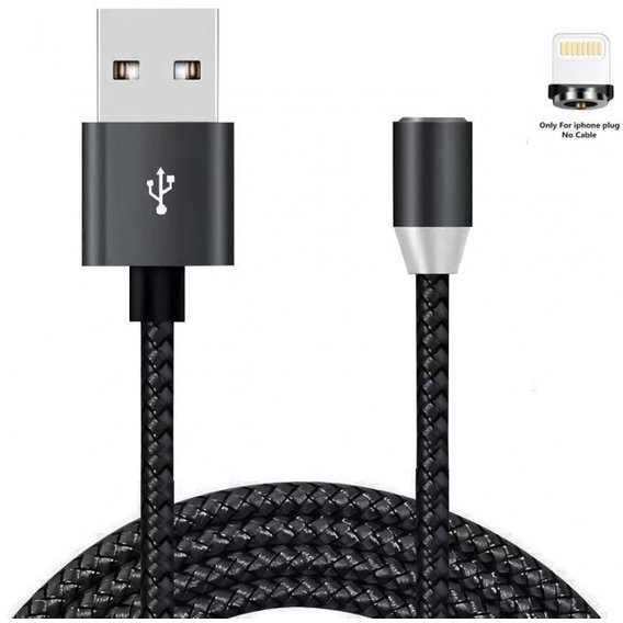 Кабель XOKO USB Cable to Lightning Magneto 1.2m Black (SC-355i MGNT-BK)