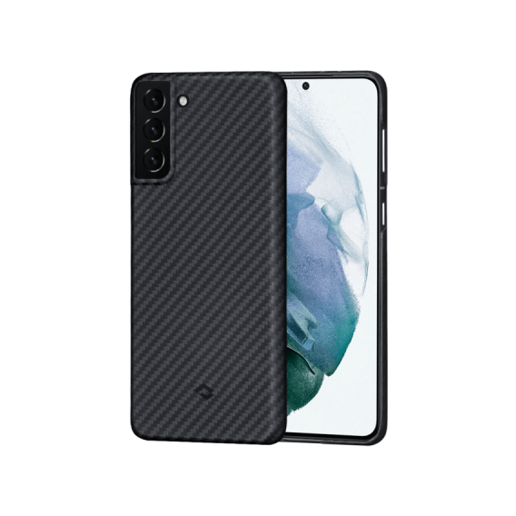 Аксессуар для смартфона Pitaka MagEZ Case Twill Black/Grey (KS2101S) for Samsung G996 Galaxy S21+
