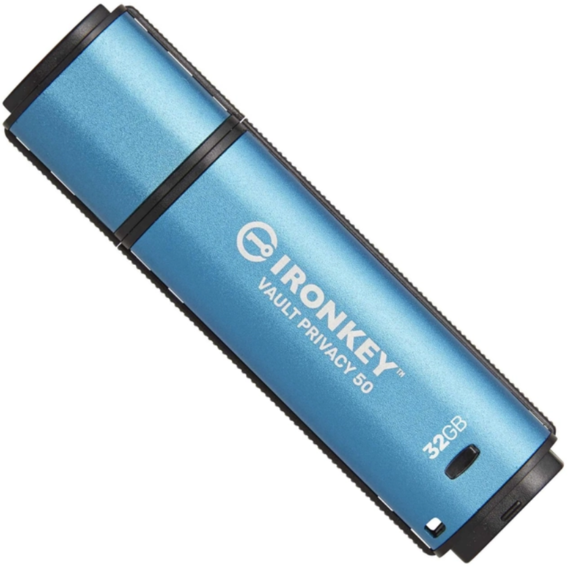 USB-флешка Kingston 32GB IronKey Vault Privacy 50 USB 3.2 (IKVP50/32GB)