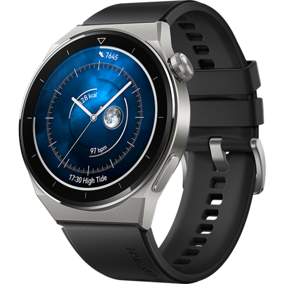 Смарт-часы Huawei Watch GT 3 Pro 46mm Titanium Sport Black