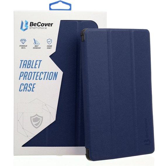 Аксессуар для планшетных ПК BeCover Smart Case Deep Blue for Samsung Galaxy Tab S7 FE 12.4 (706700)