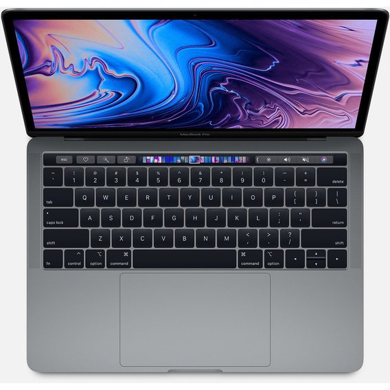Apple MacBook Pro 13 Retina Space Gray with Touch Bar Custom (Z0WQ000QP) 2019