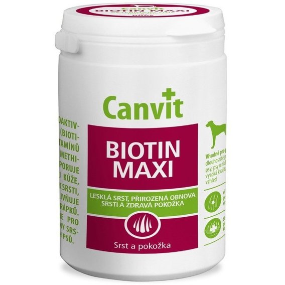 Вітаміно-мінеральний комплекс Canvit Biotin Maxi for dogs для собак великих порід 230 г (can50715)