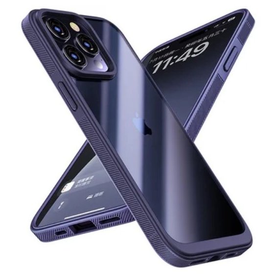 Аксессуар для iPhone Mobile Case TPU+PC Pulse Purple for iPhone 15 Pro Max