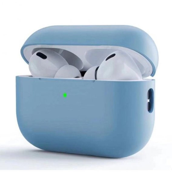 Чохол для навушників ArmorStandart Silicone Case Light Blue (ARM64535) для Apple AirPods Pro 2