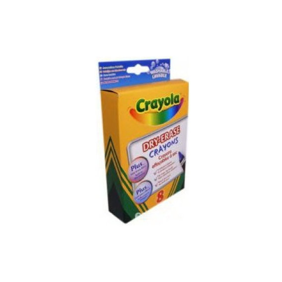 Crayola Мелки с варежкой для вытирания 8 шт. 98-5200
