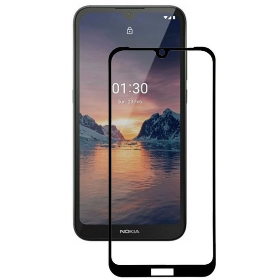 Аксессуар для смартфона BeCover Tempered Glass Black for Nokia 1.3 (705100)