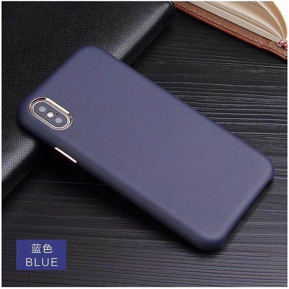 Аксессуар для iPhone Fashion Soft Leather Case Blue for iPhone X/iPhone Xs