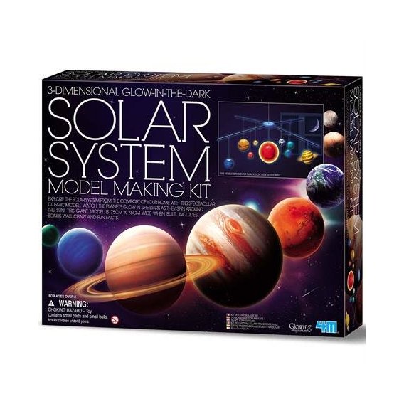 Набір для досліджень 4M 3D-модель Сонячної системи (00-05520)