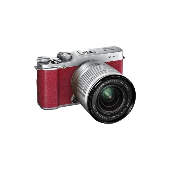 Fujifilm X-A1 Red + XC 16-50mm Kit