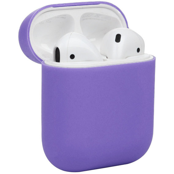 Чехол для наушников BeCover Silicone Case Purple (703349) for Apple AirPods
