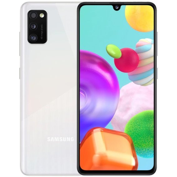 Смартфон Samsung Galaxy A41 4/64GB White A415F (UA UCRF)