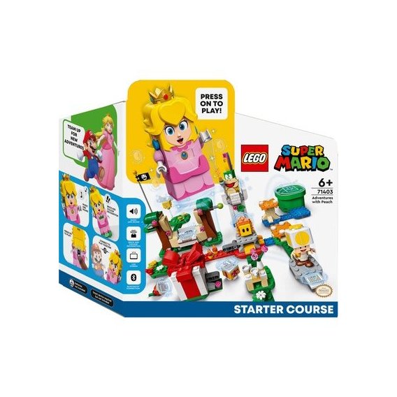 Конструктор LEGO Super Mario Стартовый набор «Приключения с Пич» (71403)