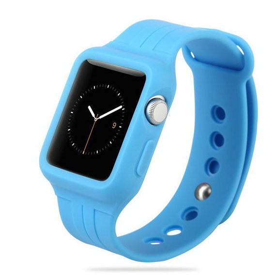 Аксессуар для Watch Baseus Fresh-Color Sports Band Blue for Apple Watch 42mm
