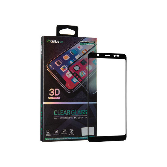 Аксессуар для смартфона Gelius Tempered Glass Pro 3D Black for Tecno Pop 4