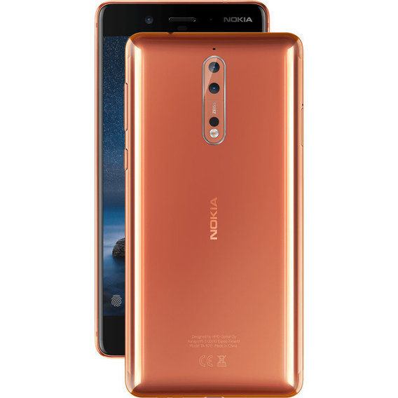 Смартфон Nokia 8 6/128GB Dual Polished Copper
