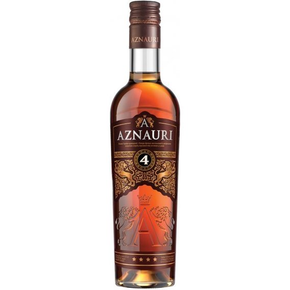 Коньяк Aznauri 4 роки витримки, 0.25л 40% (PLK4820189291237)