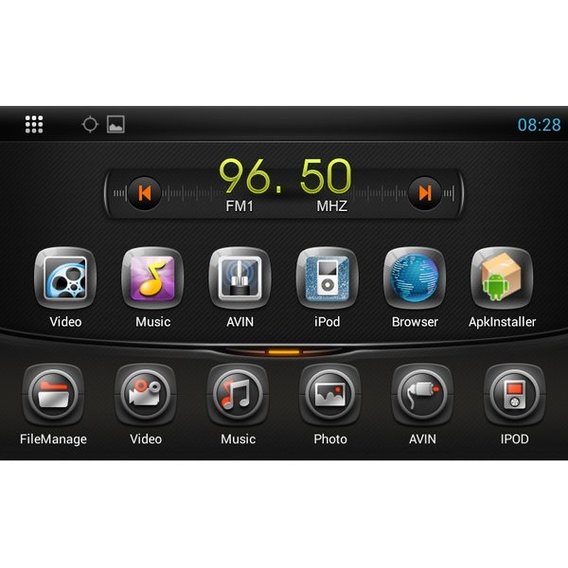 Klyde SsangYong Kyron (KD-7066) Android 4.2