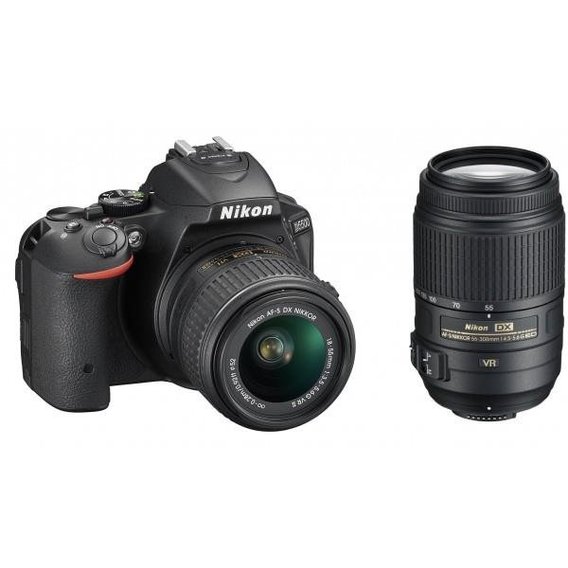 Nikon D5500 Kit (18-55mm) VR II + (55-300mm) VR