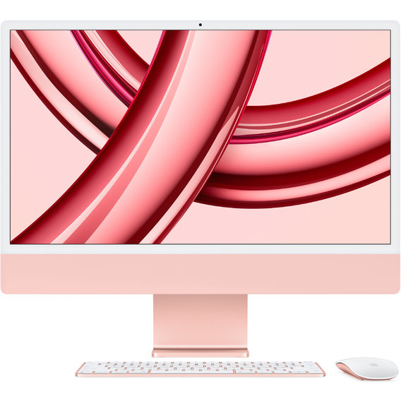 Компьютер Apple iMac M3 24" 256GB 8GPU Pink (MQRD3) 2023