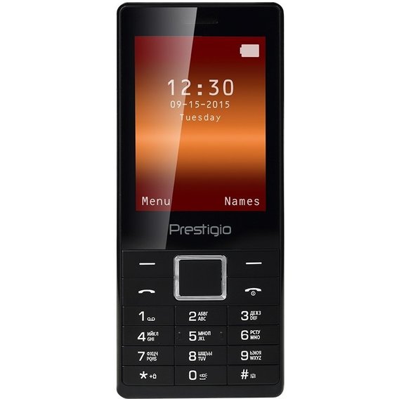 Мобильный телефон Prestigio Muze D1 1285 DS Black (UA UCRF)