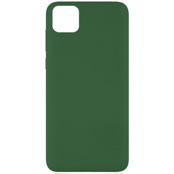 Аксессуар для смартфона Mobile Case Silicone Cover without Logo Dark green for Huawei Y5p
