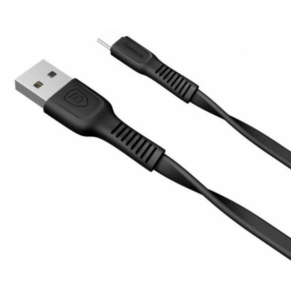 Кабель Baseus USB Cable to USB-C Tough 1m Black (CATZY-B01)