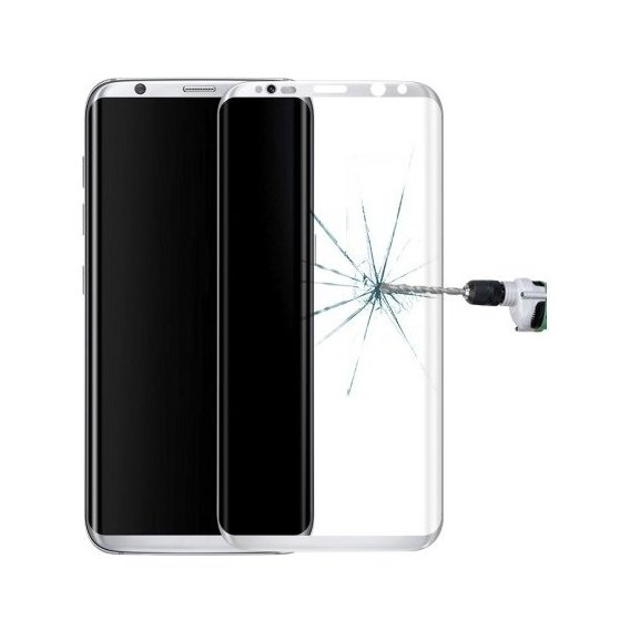 Аксессуар для смартфона Tempered Glass White for Samsung G950 Galaxy S8