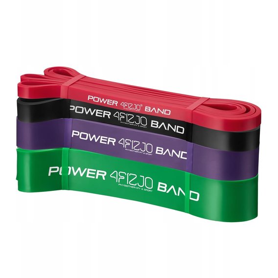 Эспандер 4FIZJO Power Band петля для фитнеса 4 шт. 6-36 кг (4FJ0063)