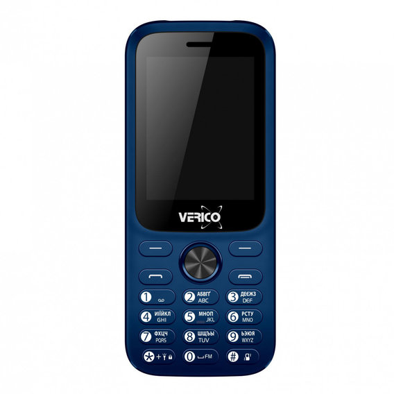 Мобильный телефон Verico Carbon M242 Blue (UA UCRF)