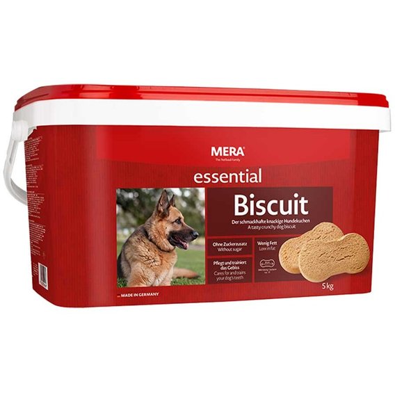 Лакомство для собак Mera essential Biscuit печенье бисквит 5 кг (044636)