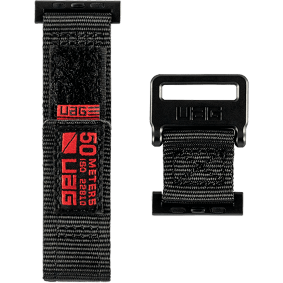 Аксессуар для Watch Urban Armor Gear UAG Active Strap Black (19149A114040) for Apple Watch 38/40mm