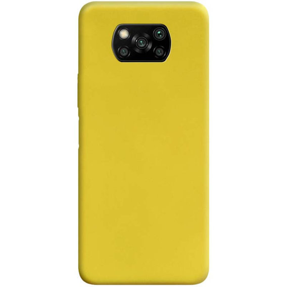 Аксессуар для смартфона TPU Case Candy Yellow for Xiaomi Poco X3 NFC