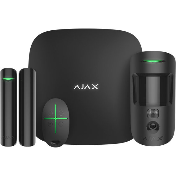 Комплект Ajax StarterKit Cam Plus Black