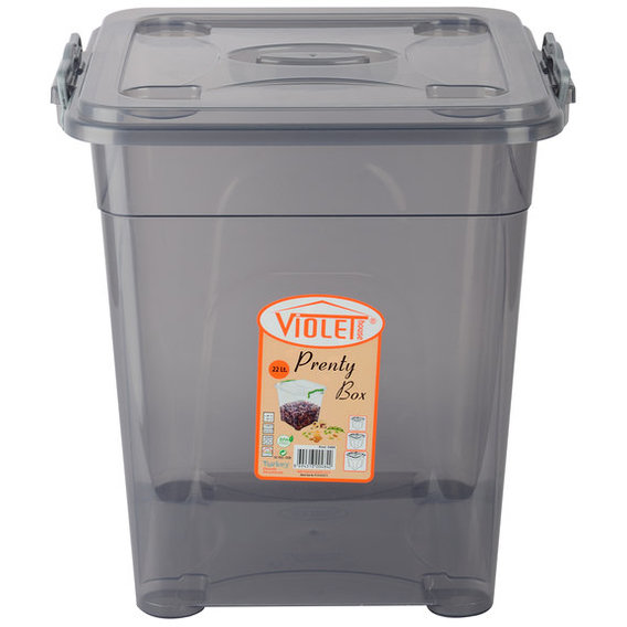 Емкость для хранения Violet House Prenty Box black прямоугольная 16 л (0485 PRENTY BOX black прям. 16 л)