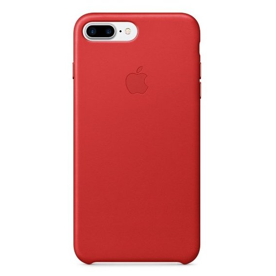 Аксессуар для iPhone Apple Leather Case (PRODUCT) Red (MMYK2/MQHN2) for iPhone 8 Plus/iPhone 7 Plus