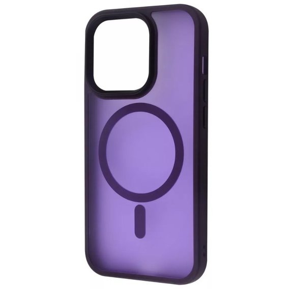 Аксессуар для iPhone WAVE Matte Insane Case with MagSafe Deep Purple for iPhone 14 Pro