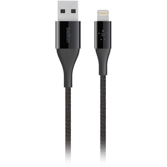 Кабель Belkin USB Cable to Lightning MIXIT DuraTek 1.2m Black (F8J207bt04-BLK)