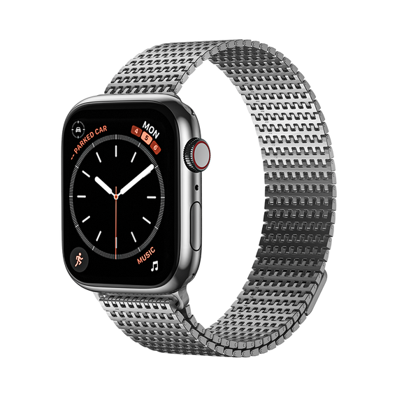 Аксессуар для Watch Benks Magnet Band Silver for Apple Watch 42/44/45/49mm