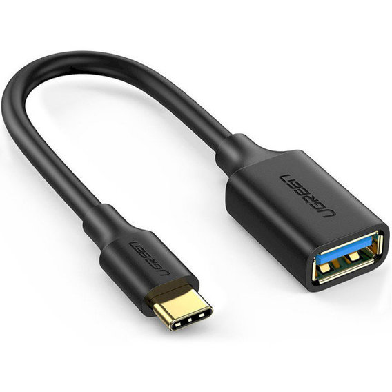 Адаптер Ugreen Adapter US154 USB-C to USB3.0 Black (30701)