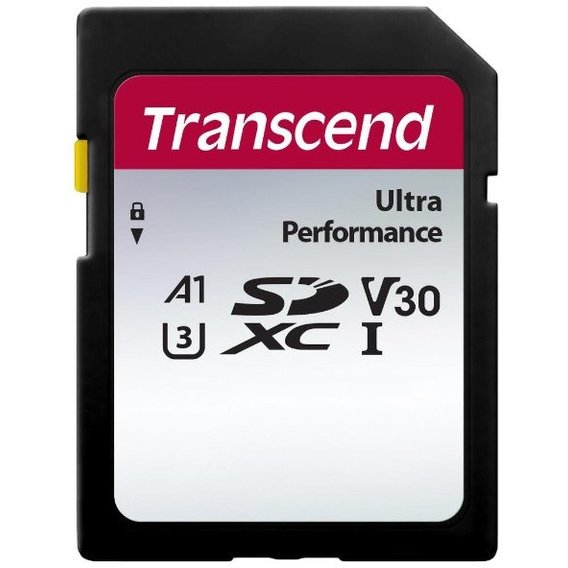 Карта пам'яті Transcend 128GB SDXC C10 UHS-I U3 A2 (TS128GSDC340S)