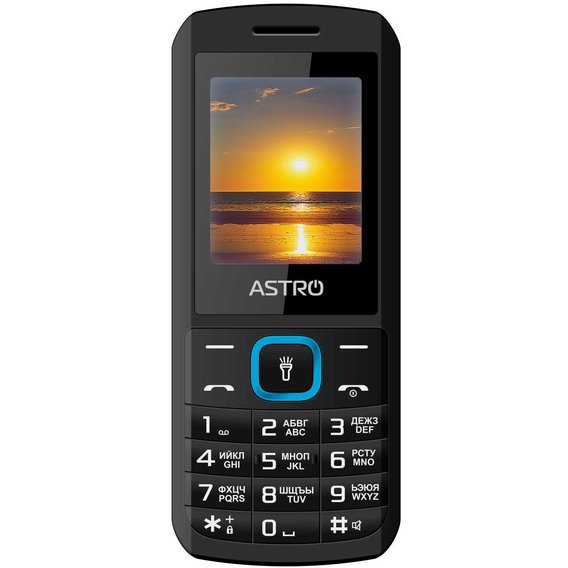 Мобильный телефон ASTRO A170 Black/Вlue (UA UCRF)